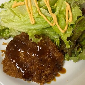 簡単＊挽き肉入りポテトコロッケ